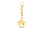 14ct Festie Flower Design Gold Charm Pendant (Chain Not Included)