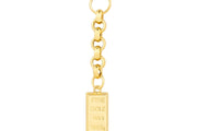 14ct Festie Ingot Gold Design Gold Charm Pendant (Chain Not Included)
