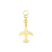 14ct Festie Ucak Design Gold Charm Pendant (Chain Not Included)