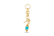 14ct Festie Sindirella Design Gold Charm Pendant (Chain Not Included)