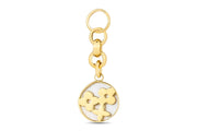 14ct Festie Cicekler Design Gold Charm Pendant (Chain Not Included)