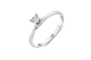 0.01 Karat Solitaire Diamond Ring