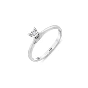 0.01 Karat Solitaire Diamond Ring