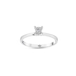 Load image into Gallery viewer, 0.01 Karat Solitaire Diamond Ring
