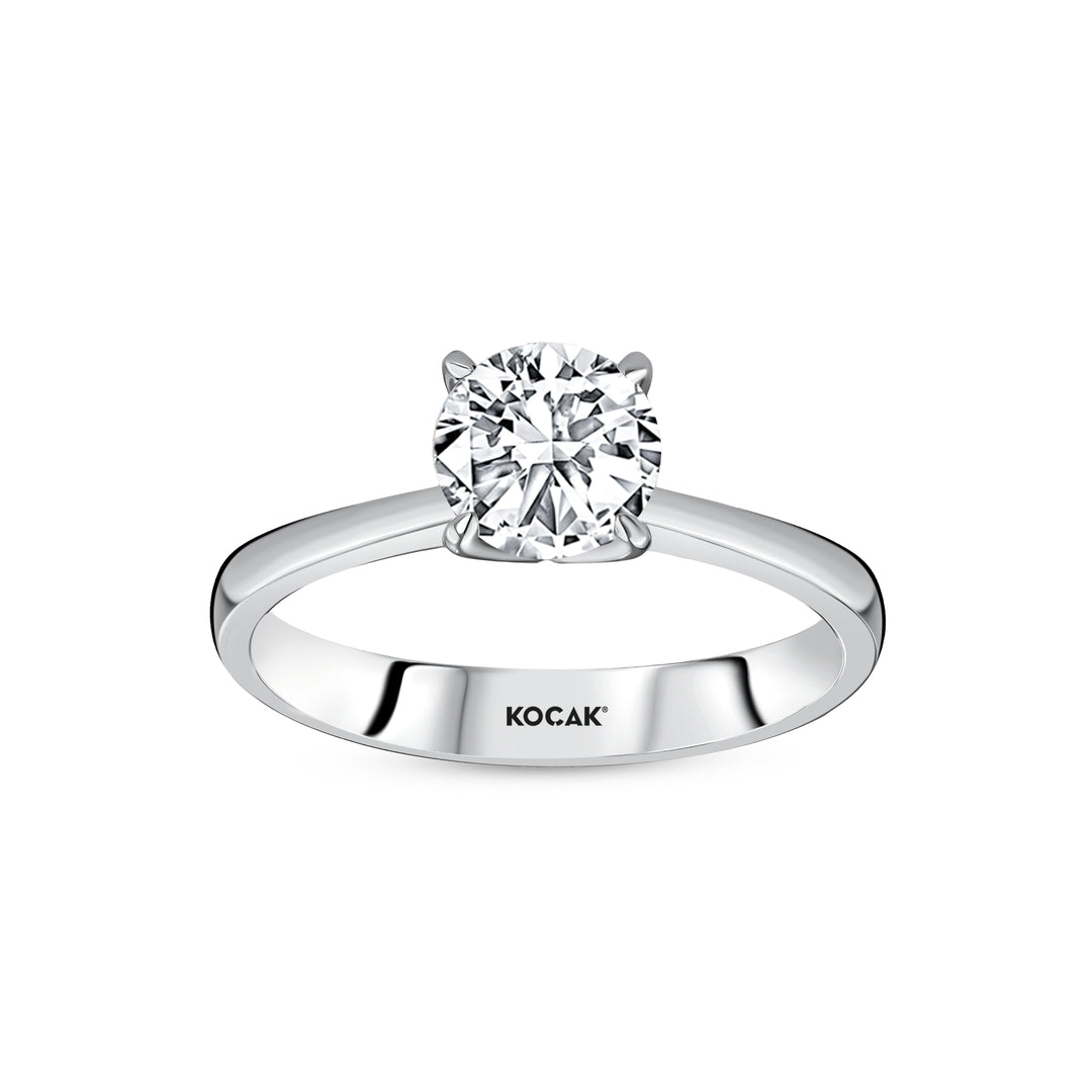 1.00 Karat Solitaire Diamond Ring
