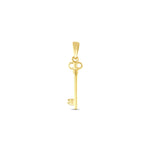 Load image into Gallery viewer, 14ct Key Design Gold Pendant (Chain Not Included)