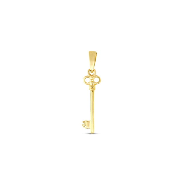 14ct Key Design Gold Pendant (Chain Not Included)