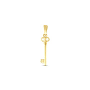 14ct Key Design Gold Pendant (Chain Not Included)
