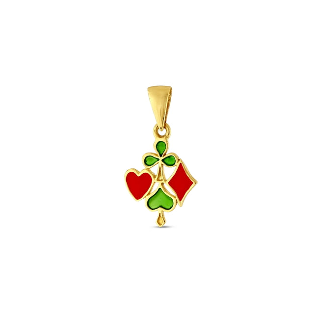 14ct Mineli Design Sans Gold Pendant (Chain Not Included)