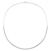 2.17 Karat Tennis Diamond Necklace
