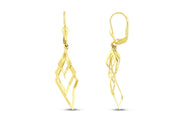 14ct Vento Design Gold Earrings