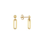 Load image into Gallery viewer, 14ct Atac Design Gold Earrings