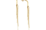 14ct Zincirli Design Gold Earrings