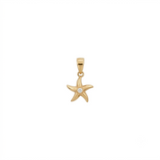 14ct Deniz Yildizi Design Gold Pendant (Chain Not Included)