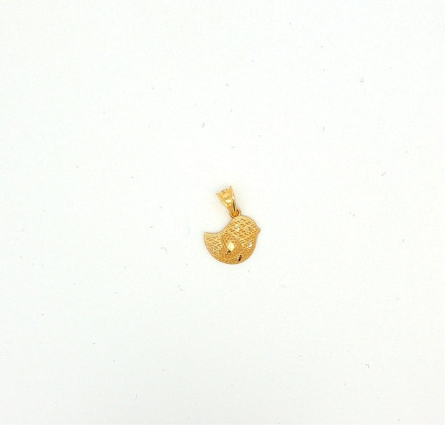 14ct Tiny Bird Design Gold Pendant (Chain Not Included)