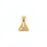 Load image into Gallery viewer, 14ct Pyramid Design Gold Pendant (Chain Not Included)