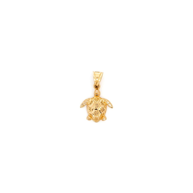 14ct Turtle Gold Pendant (Chain Not Included)