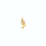 Load image into Gallery viewer, 14ct Nefertiti Gold Pendant (Chain Not Included)