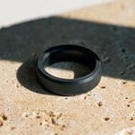 Load image into Gallery viewer, Black Diamond - Men’s Ring 6mm - ARES - Elysium Black Diamond