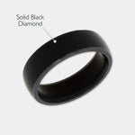 Load image into Gallery viewer, Black Diamond - Men’s Ring 7mm - NYX - Elysium Black Diamond
