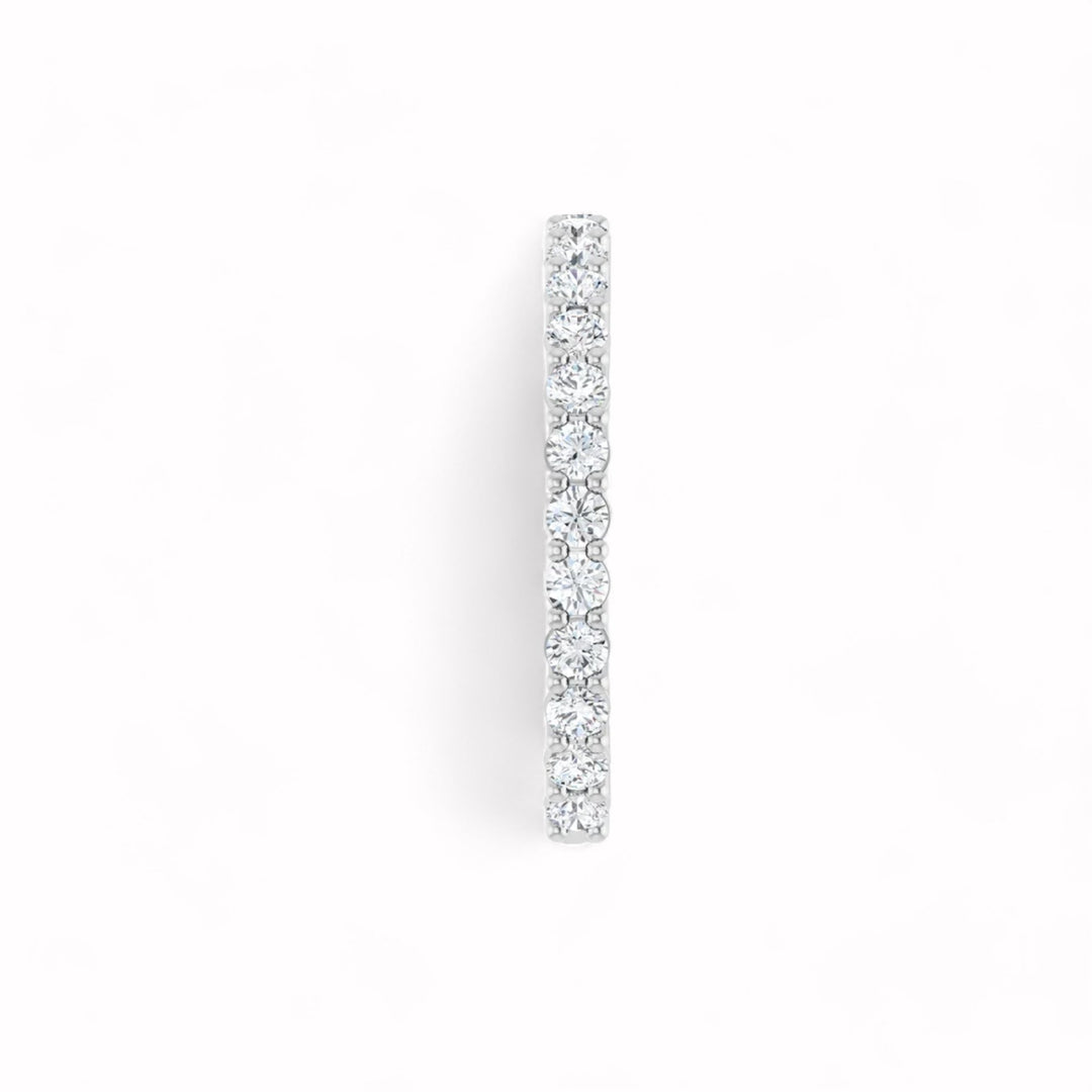 Black Diamond - Women’s Ring - APHRODITE - 14K White Gold - 7/8 CTW Diamond Anniversary Band - Lady Elysium Black Diamond