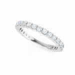 Load image into Gallery viewer, Black Diamond - Women’s Ring - APHRODITE - 14K White Gold - 7/8 CTW Diamond Anniversary Band - Lady Elysium Black Diamond