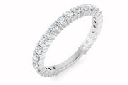 Black Diamond - Women’s Ring - APHRODITE - 14K White Gold - 7/8 CTW Diamond Anniversary Band - Lady Elysium Black Diamond