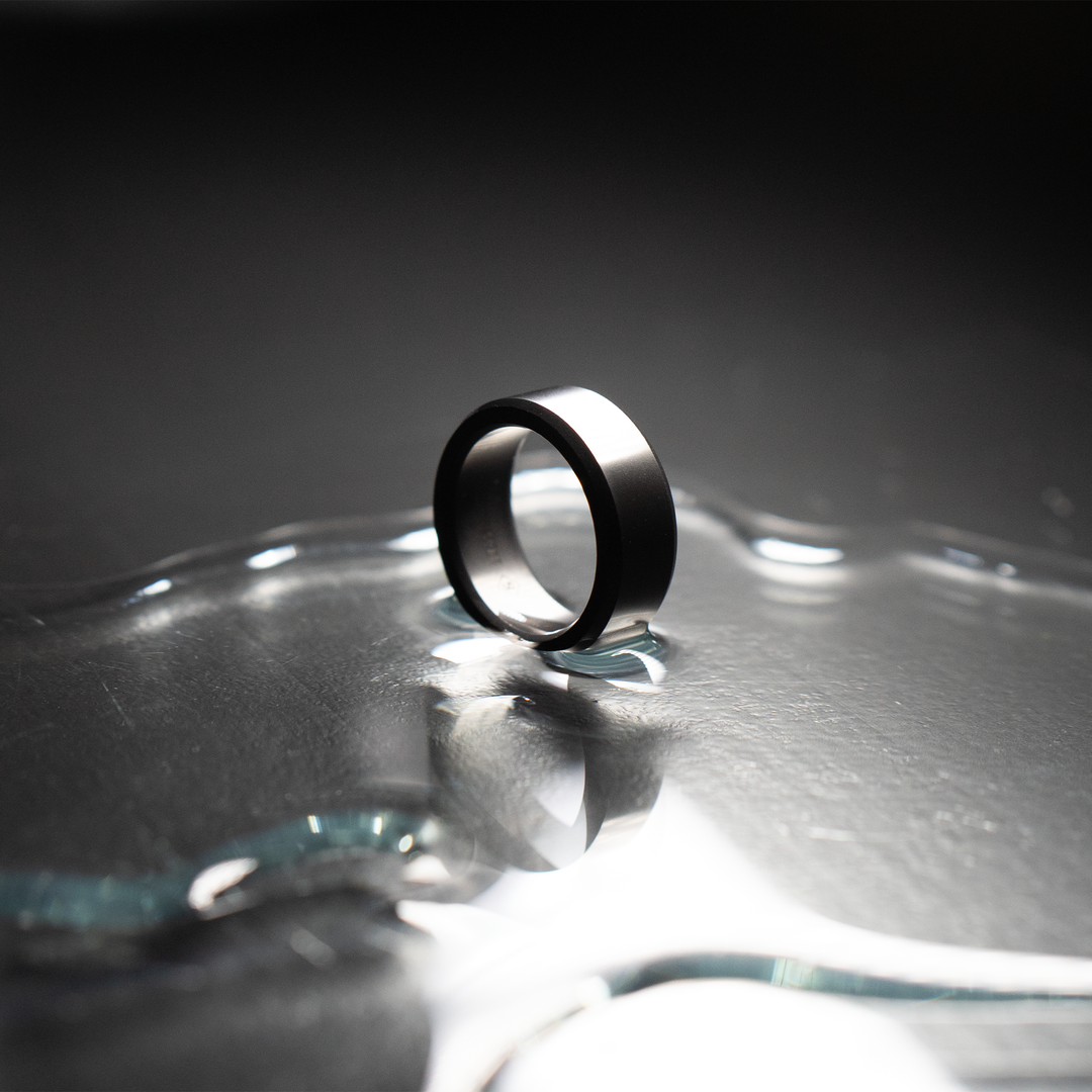 Black Diamond - Men’s Ring 8mm - ARES - Elysium Black Diamond