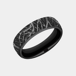 Load image into Gallery viewer, Men's Wedding Band | The Artemis | Black Titanium | Elysium