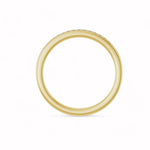 Load image into Gallery viewer, Black Diamond - Women’s Ring - ATHENA - 14K Yellow Gold - 1/5 CTW Diamond Anniversary Band - Lady Elysium Black Diamond