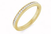 Black Diamond - Women’s Ring - ATHENA - 14K Yellow Gold - 1/5 CTW Diamond Anniversary Band - Lady Elysium Black Diamond
