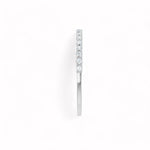 Load image into Gallery viewer, Black Diamond - Women’s Ring - CIRCE - 14K White Gold - 1/4 CTW Diamond Anniversary Band - Lady Elysium Black Diamond