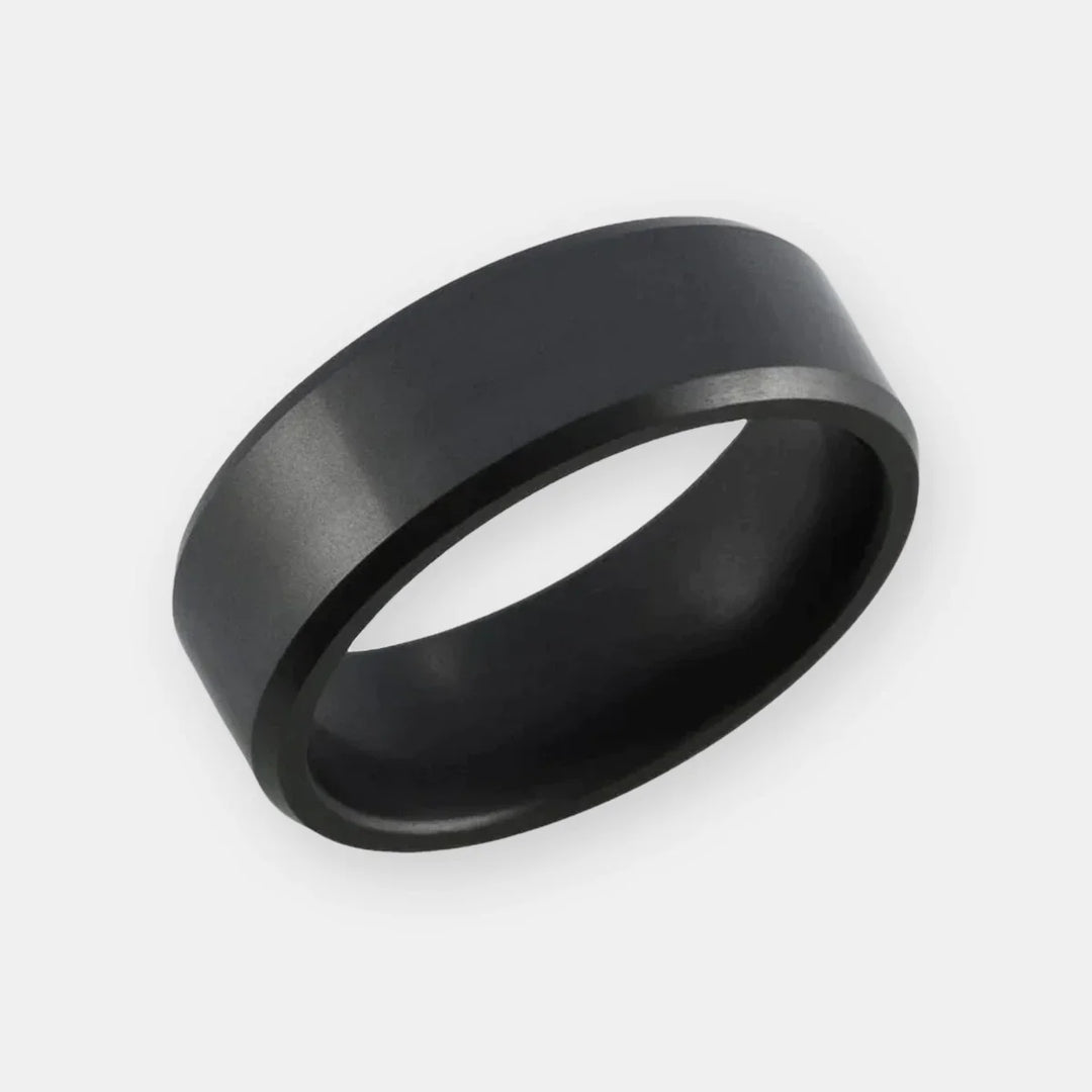 Black Diamond - Men’s Ring 8mm - ARES - Elysium Black Diamond