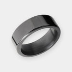 Load image into Gallery viewer, Black Diamond - Men’s Ring 8mm - KRATOS - Elysium Black Diamond