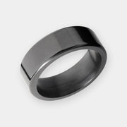 Black Diamond - Men’s Ring 8mm - KRATOS - Elysium Black Diamond