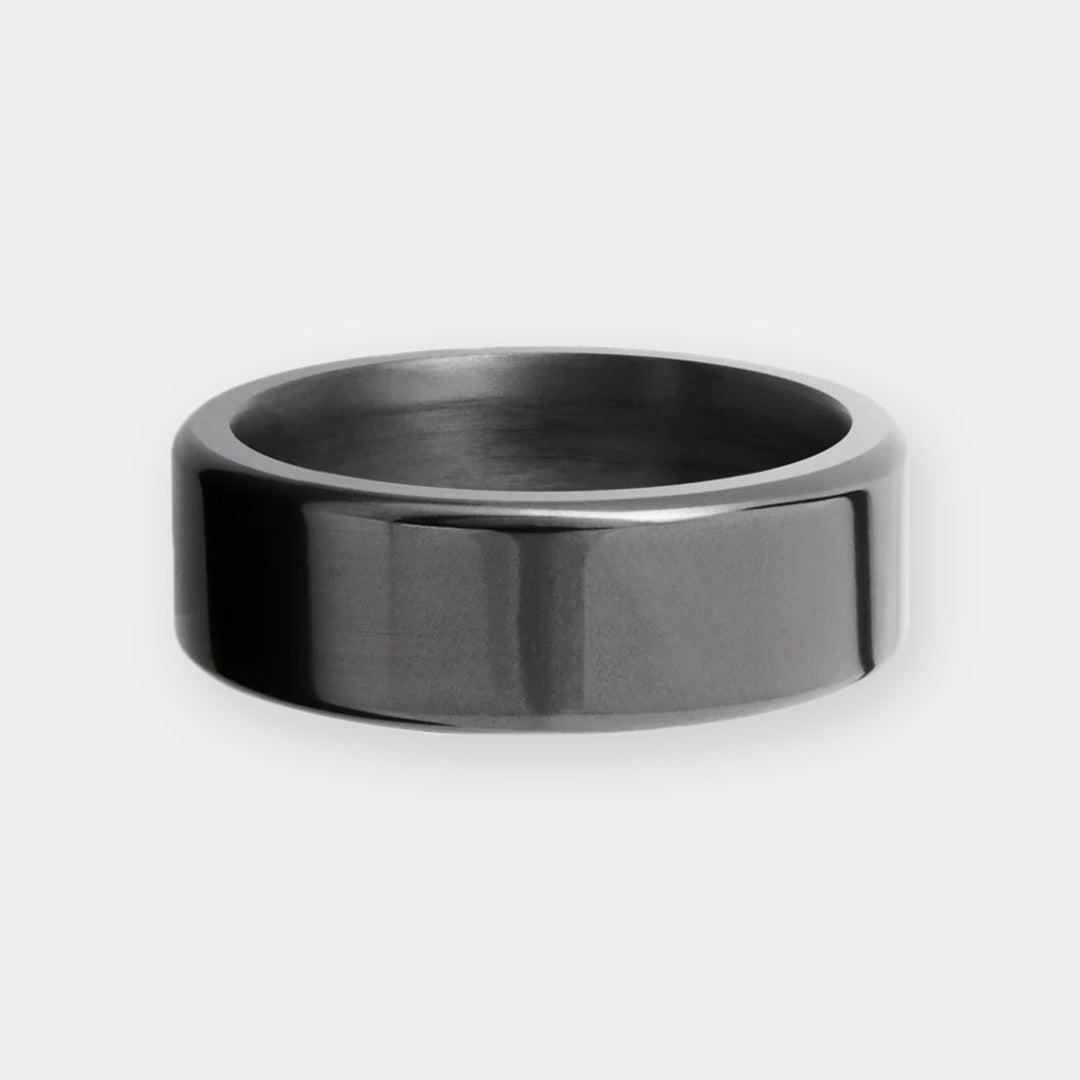 Black Diamond - Men’s Ring 8mm - KRATOS - Elysium Black Diamond