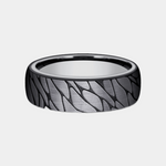 Load image into Gallery viewer, Men's Wedding Band | The Goodman | Tantalum Grey with Black Titanium | Elysium