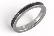 Black Diamond - Women’s Ring - THEIA - 14K White Gold - Lady Elysium Black Diamond