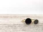 Load image into Gallery viewer, Black Diamond - Women’s Ring - CALLIOPE - Lady Elysium Black Diamond