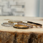 Load image into Gallery viewer, Black Diamond - Women’s Ring - HERA - 14K White Gold - Lady Elysium Black Diamond