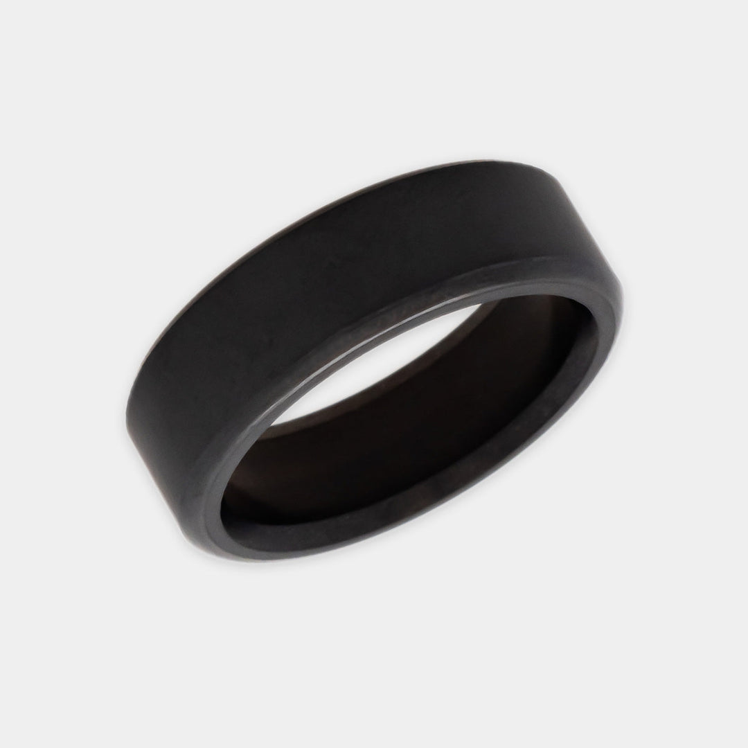 Black Diamond - Men’s Ring 7mm - KRATOS - Elysium Black Diamond