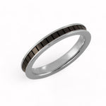 Load image into Gallery viewer, Black Diamond - Women’s Ring - HERA - 14K White Gold - Lady Elysium Black Diamond