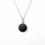 Load image into Gallery viewer, Black Diamond - Women’s 11MM Pendant Necklace - 14K White Gold - Lady Elysium Black Diamond