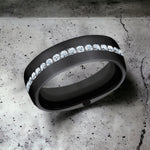 Load image into Gallery viewer, Men's Wedding Band | The Lincoln | Black Titanium | Elysium
