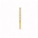 Load image into Gallery viewer, Black Diamond - Women’s Ring - RHEA - 14K Yellow Gold - French Set - 1/4 CTW Diamond Anniversary Band - Lady Elysium Black Di