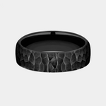 Load image into Gallery viewer, Men's Wedding Band | The Shredder | Black Titanium | Elysium
