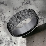 Load image into Gallery viewer, Men's Wedding Band | The Shredder | Tantalum Dark | Elysium