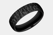 Men's Wedding Band | The Shredder | Black Titanium | Elysium