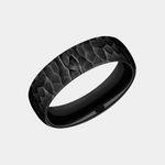Load image into Gallery viewer, Men's Wedding Band | The Shredder | Black Titanium | Elysium