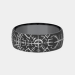 Load image into Gallery viewer, Men's Wedding Band | The Viking | Tantalum Dark | Elysium